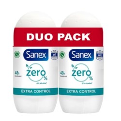 Sanex Extra Control مزيل عرق بالكرة - حماية 48 ساعة - 2X50 مل