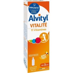 Alvityl® Vitalité Solution buvable multivitaminée dès 3 ans 100ml