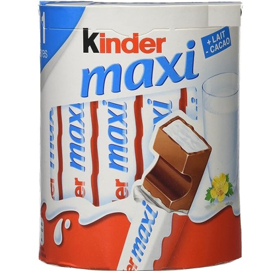 Kinder Maxi Chocolat Pack de 11 barres (231g)