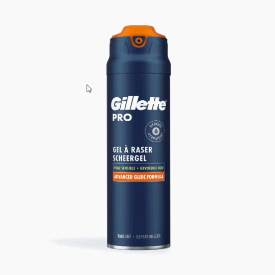 Gillette Pro Gel de Rasage (200ml)