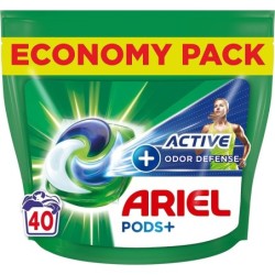 Ariel Pods+ Active Odor Defense X40