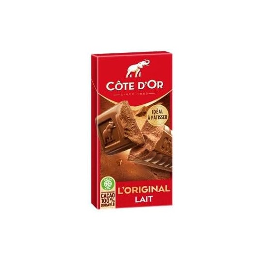 Cote d'or Chocolat au Lait - Lot de 2 x 200g