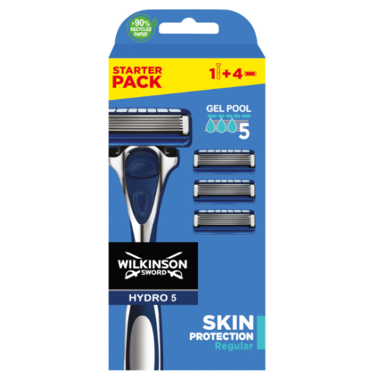 Wilkinson Hydro 5 Skin Protection Rasoir + 4 Recharges
