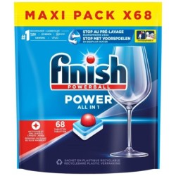 Finish Tablette Lave-Vaisselle All In 1 POWER le paquet de X68
