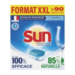 SUN Tablettes Lave-Vaisselle Tout en 1 - Carton X90