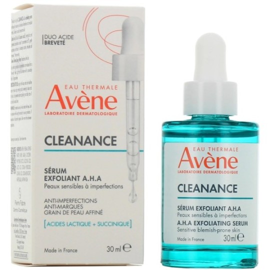 Avène Cleanance Sérum Exfoliant AHA Anti-imperfections anti-marques 30ml