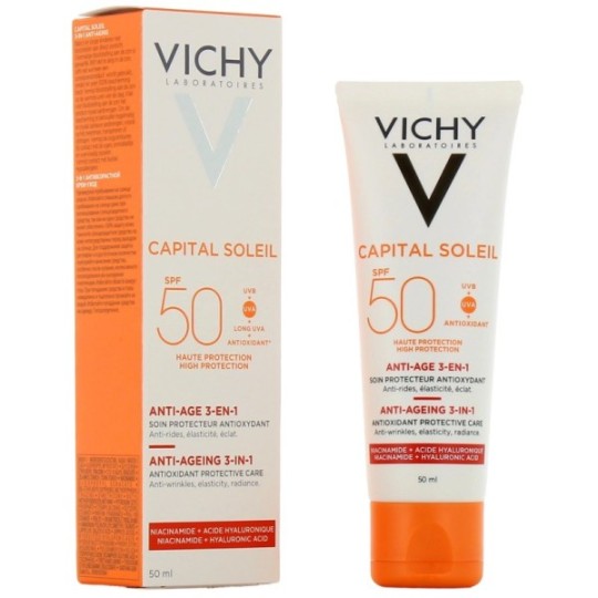 Vichy Capital Soleil Soin Antioxydant Anti-ége SPF50 50ml