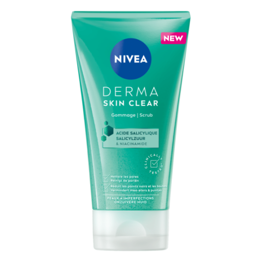 Nivea Derma Skin Clear Gommage Visage 150ml