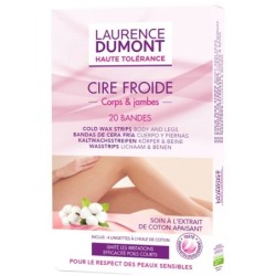 Laurence Dumont 20 Bandes Cire Froide Corps and Jambes