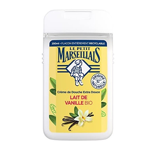 Le Petit Marseillais Extra Douce Crème de Douche Lait de Vanille Bio - 250ml