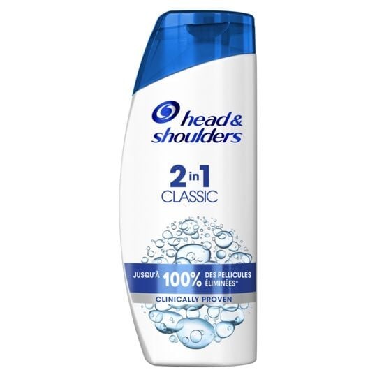 Head And Shoulders Classic Clean Shampoing Antipelliculaire 2 en 1 - 580ml