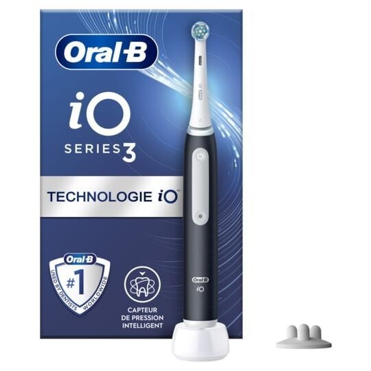 Oral-B IO 3 Series Brosse à Dents Electrique avec Chargeur Noire