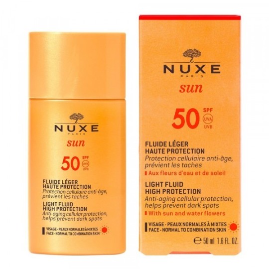 Nuxe Fluide Léger Haute Protection SPF50 Nuxe SUN 50ml