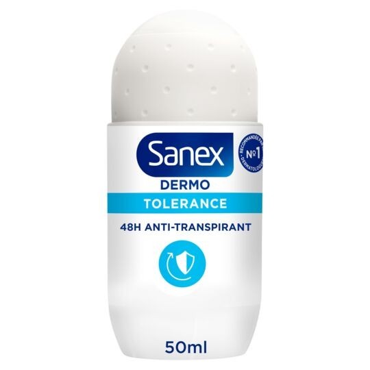 Sanex Déodorant Bille Tolerance Hypoallergénique Dermo 50ml