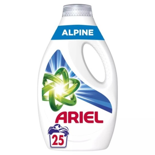 Ariel Power Lessive Liquide Alpine 25 lavages 1 2,5L