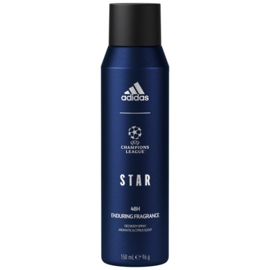 Adidas Déodorant Spray Champions League Star Homme Protection 48 h 150ml