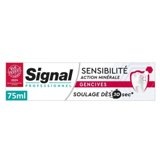 Signal Professionnel Sensibilité Dentifrice - Gencives Sensibles - 75ml