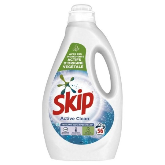 Skip Active Clean Lessive Liquide 2520ml