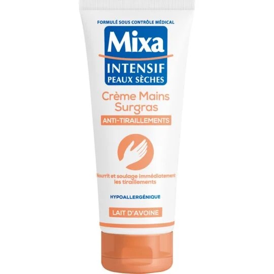 Mixa Soin des Mains Intensif Surgras - Peaux Sèches - 100ml