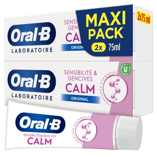 Oral-B Gum Calm Original Sensitivity Toothpaste - 2x75ml