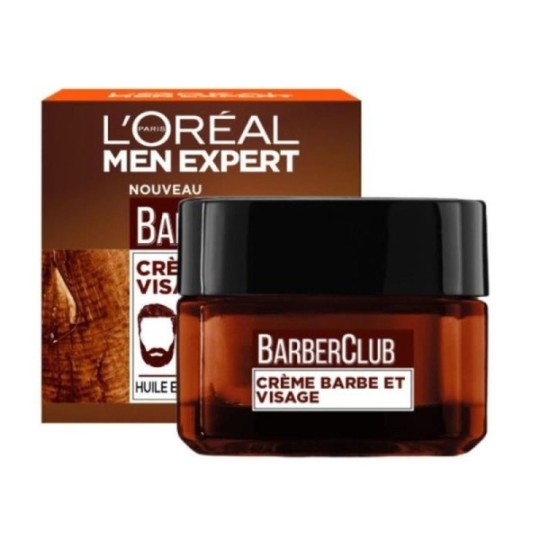 L'Oréal Paris Men Expert Barber Club Crème Barbe Visage 50ml