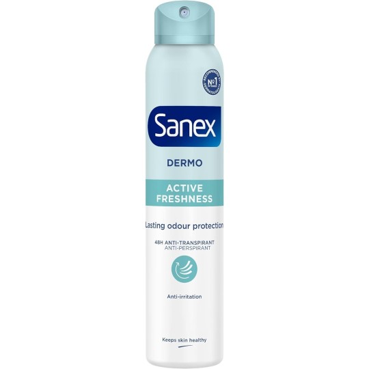 Sanex Déodorant Dermo Active Freshness Anti-Odeur Anti-Traces 200ml