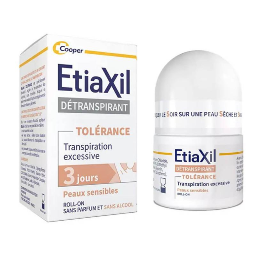 Etiaxil Confort+ Déodorant Détranspirant Traitement - Peaux Sensibles - 15ml