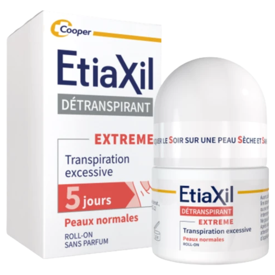 Etiaxil Détranspirant Déodorant Traitement - Transpiration Excessive - 15ml