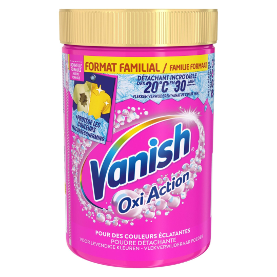 Vanish Oxi Action Détachant Poudre Booster de Lavage - 720g