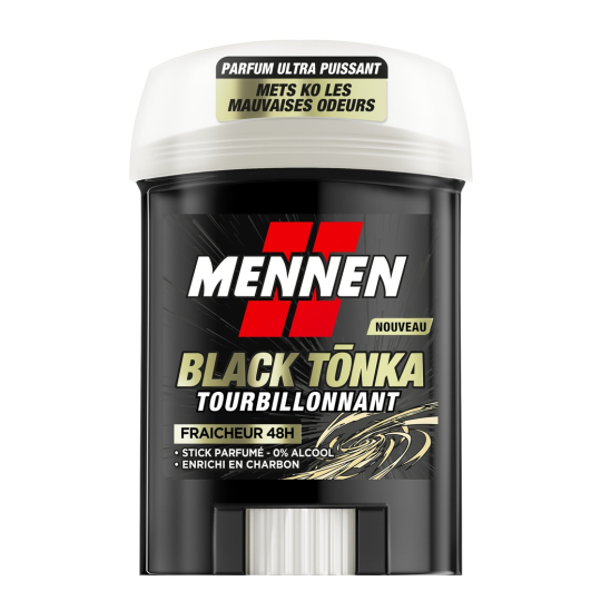 Mennen Black Tonka مزيل عرق ستيك - حماية 48 ساعة - 60 مل