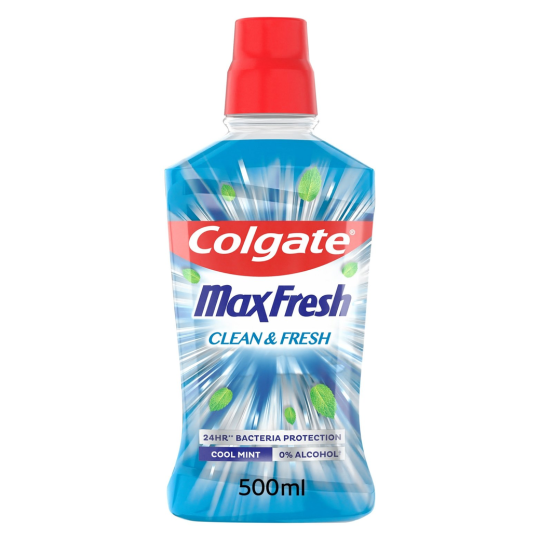 Colgate Max Fresh غسول الفم Clean & Fresh - 500مل