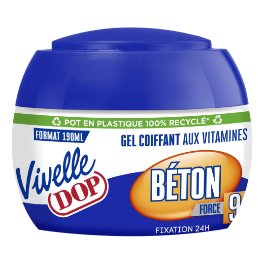 Vivelle Dop Gel Coiffant Béton - Effet Mat - 190ml