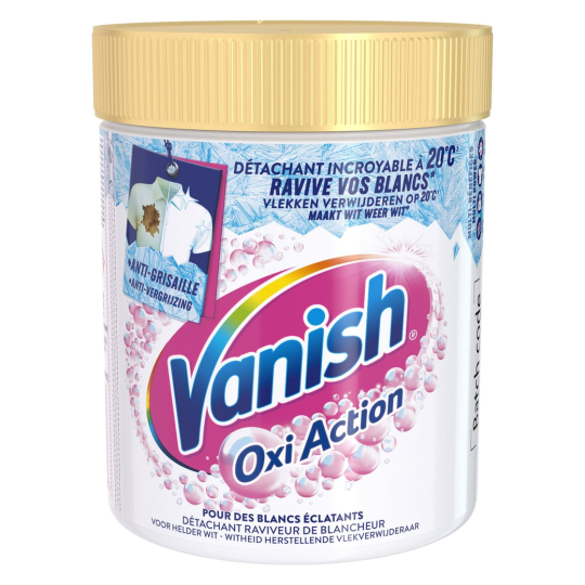 Vanish Oxi Action Détachant Poudre - Blanc - 470g