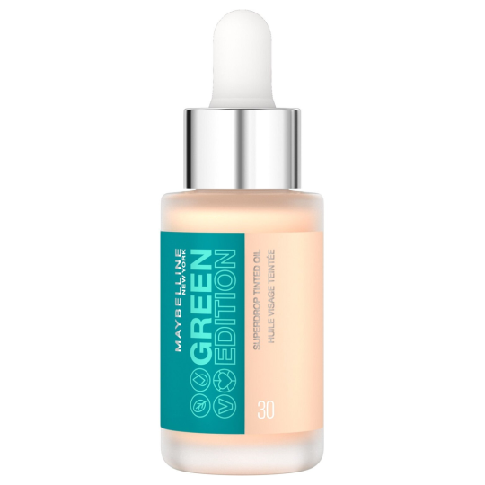 Maybelline Green Edition Superdrop Huile Sèche Visage Teintée - Peau Sensible - 20ml - 30