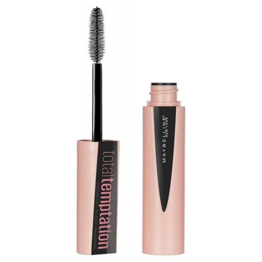 Maybelline Total Temptation ماسكارا حجم - رموش - أسود شديد