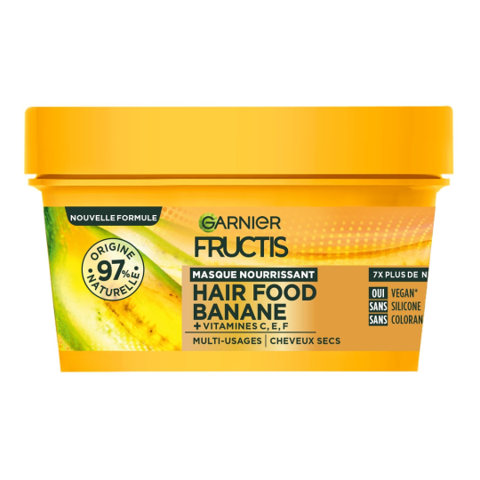 Garnier Hairfood Masque Cheveux Banane - Cheveux Secs - 320ml