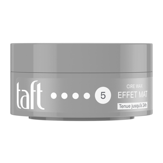 Schwarzkopf Taft Cire Capillaire Effet Mat - Fixation Forte 24h - 75ml