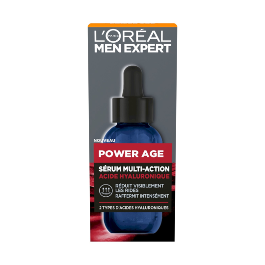 L'Oréal Men Expert Power Age Sérum Visage Multi-Action - Peau Sèche - 30ml