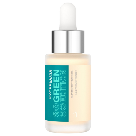 Maybelline Green Edition Superdrop Huile Sèche Visage Teintée - Peau Sensible - 20ml - Green 10