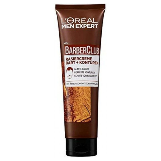L'Oréal Men Expert Barber Club Shaving Cream Beard + Contours - 150ml