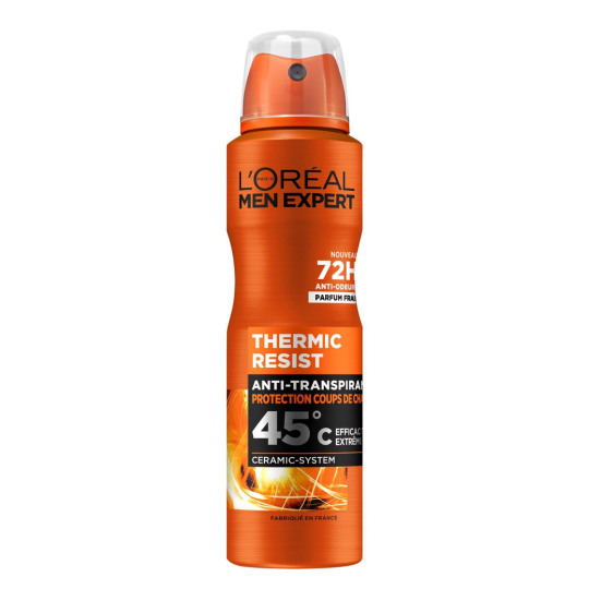 L'Oréal Men Expert Thermic Resist Déodorant Spray Homme - Protection 72h - 150ml