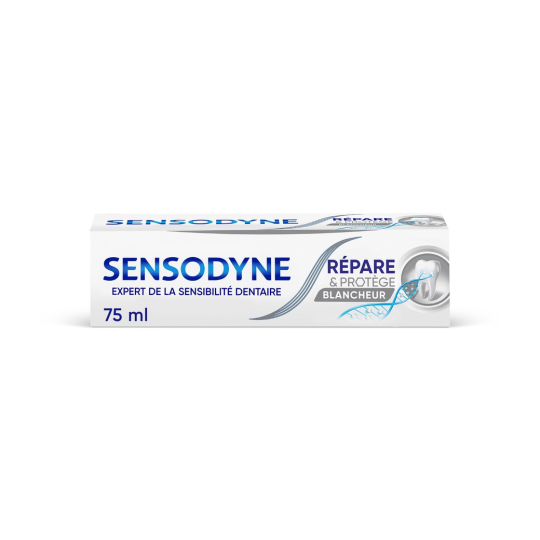 Sensodyne Répare & Protège Blancheur Dentifrice - Dents Sensibles - 75ml