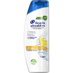 Head & Shoulders Citrus Fresh Shampoing Antipelliculaire - Tous Types de Cheveux - 600ml