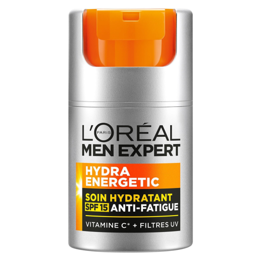 L'Oréal Men Expert Hydra Energetic Soin Visage Hydratant Anti-Fatigue Spf15 - 50ml