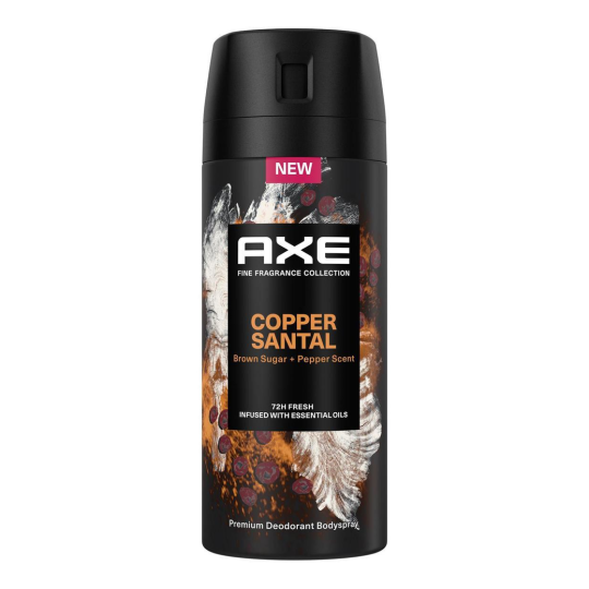 Axe Parfum Prestige Copper Santal Déodorant Spray Homme - 150ml