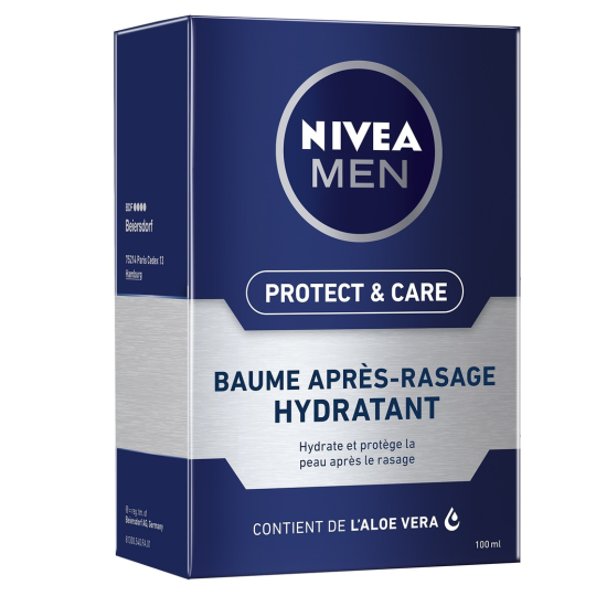 Nivea Men Protect&care Baume Après-Rasage Hydratant - Aloe Vera - 100ml