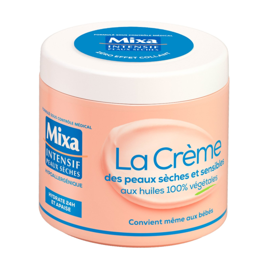 Mixa Crème Corps Peaux Sèches et Sensibles - 400ml