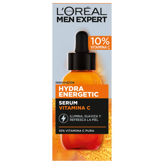 L'Oréal Men Expert Hydra Energetic Sérum Visage Vitamine C Pure - Peau Mature - 30ml