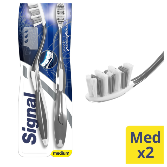 Signal Ultra Access Brosse à Dents Medium - Lot de 2