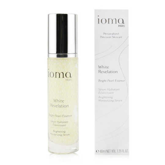 Ioma White Revelation Sérum Visage Éclaircissant Hydratant - Bright Pearl Essence - 40ml